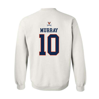 Virginia - NCAA Men's Basketball : Taine Murray - Crewneck Sweatshirt Replica Shersey