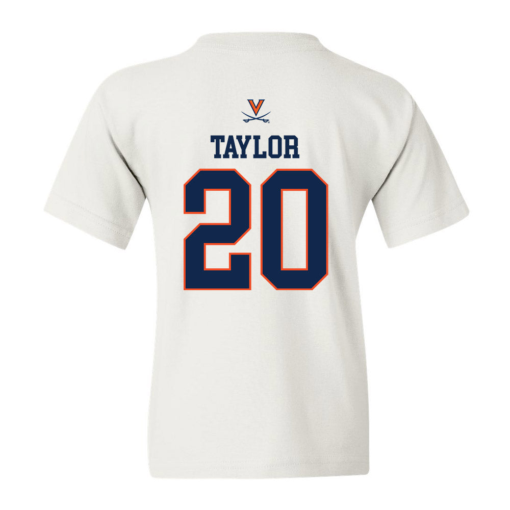 Virginia - NCAA Women's Basketball : Camryn Taylor - Youth T-Shirt Replica Shersey