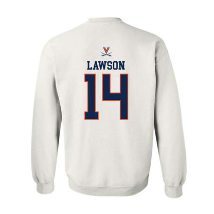 Virginia - NCAA Women's Basketball : Kaydan Lawson - Crewneck Sweatshirt Replica Shersey