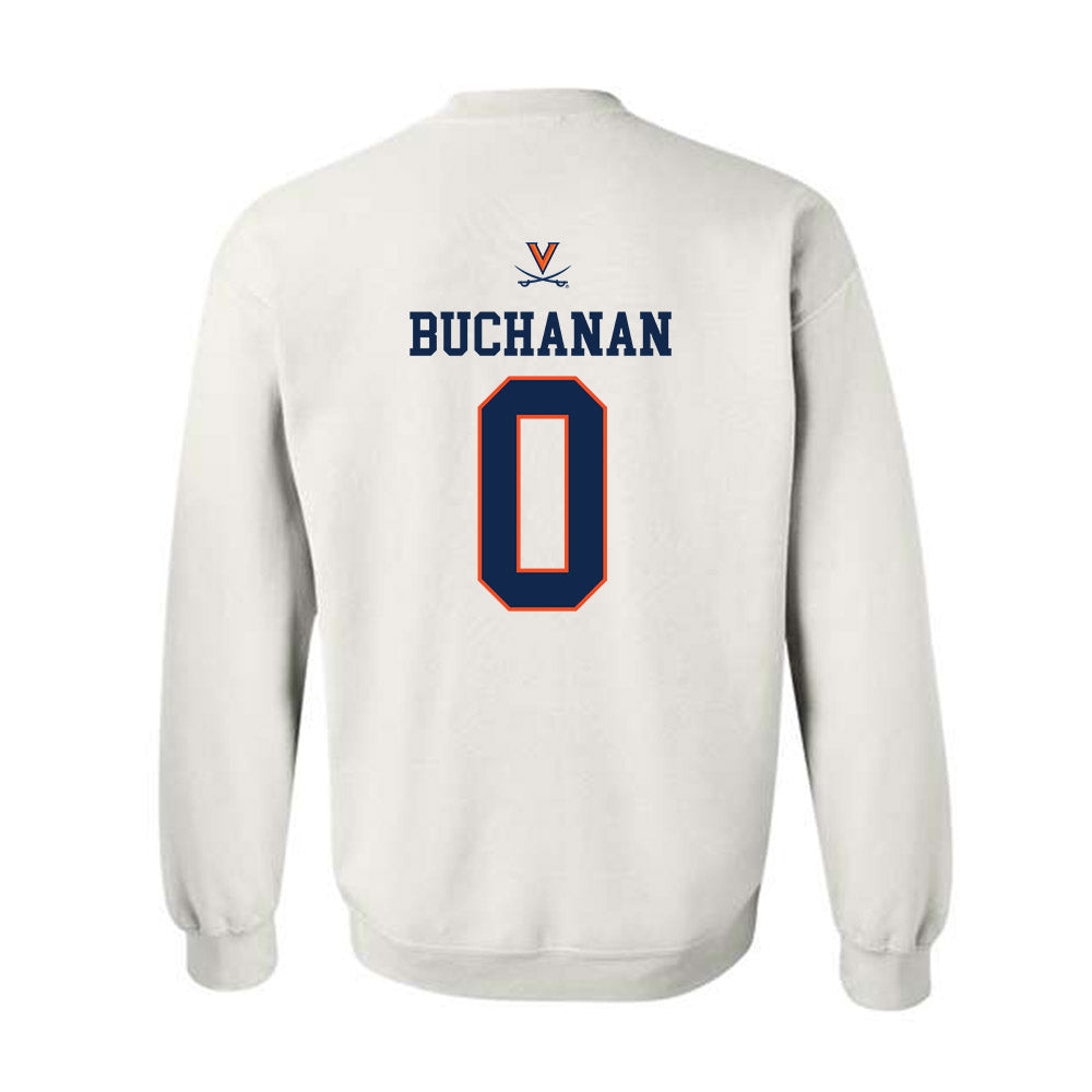 Virginia - NCAA Men's Basketball : Blake Buchanan - Crewneck Sweatshirt Replica Shersey