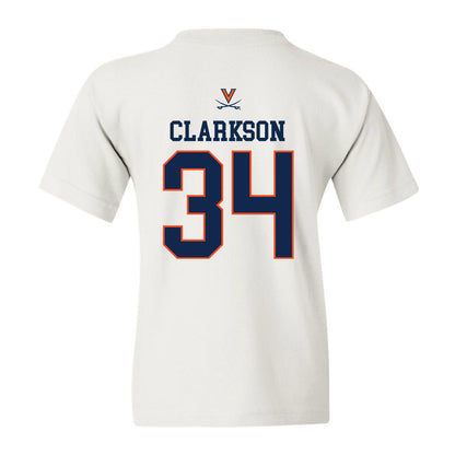 Virginia - NCAA Women's Basketball : London Clarkson - Youth T-Shirt Replica Shersey