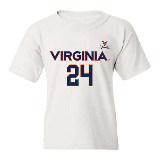 Virginia - NCAA Men's Basketball : Tristan How - Youth T-Shirt Replica Shersey