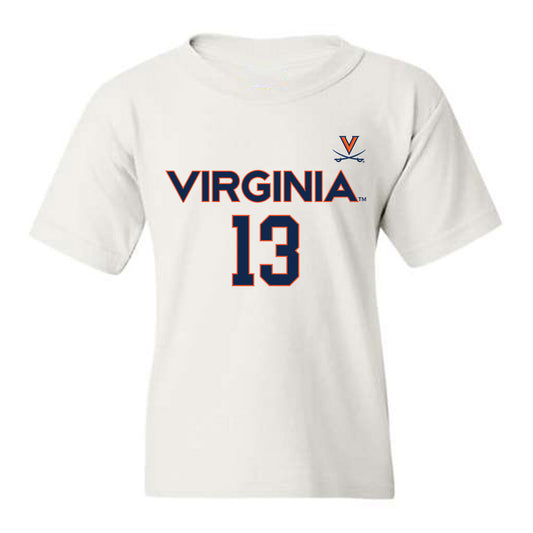 Virginia - NCAA Men's Basketball : Ryan Dunn - Youth T-Shirt Replica Shersey