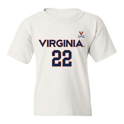 Virginia - NCAA Men's Basketball : Jordan Minor - Youth T-Shirt Replica Shersey