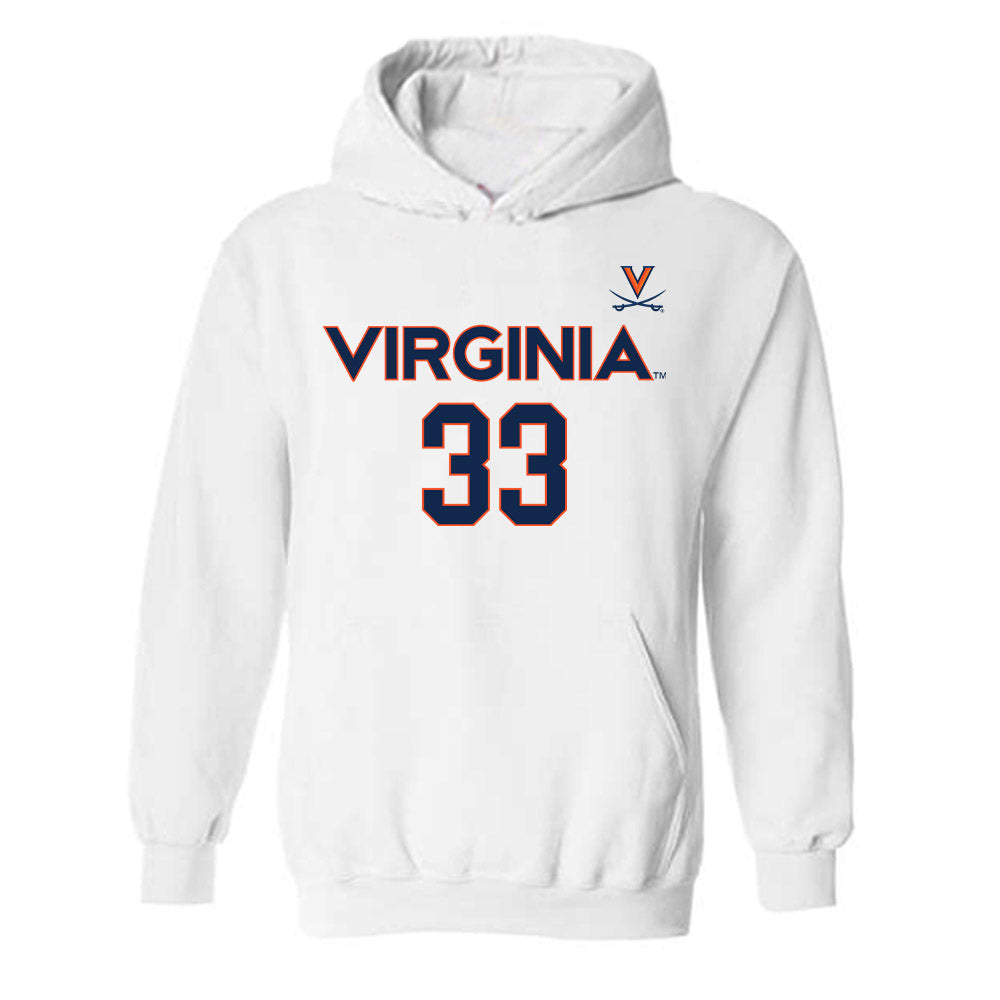 Virginia - NCAA Women's Basketball : Sam Brunelle - Hooded Sweatshirt Replica Shersey