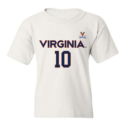 Virginia - NCAA Men's Basketball : Taine Murray - Youth T-Shirt Replica Shersey