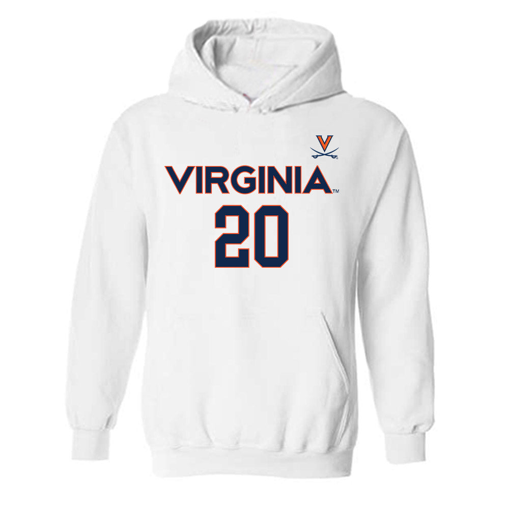 Virginia - NCAA Women's Basketball : Camryn Taylor - Hooded Sweatshirt Replica Shersey