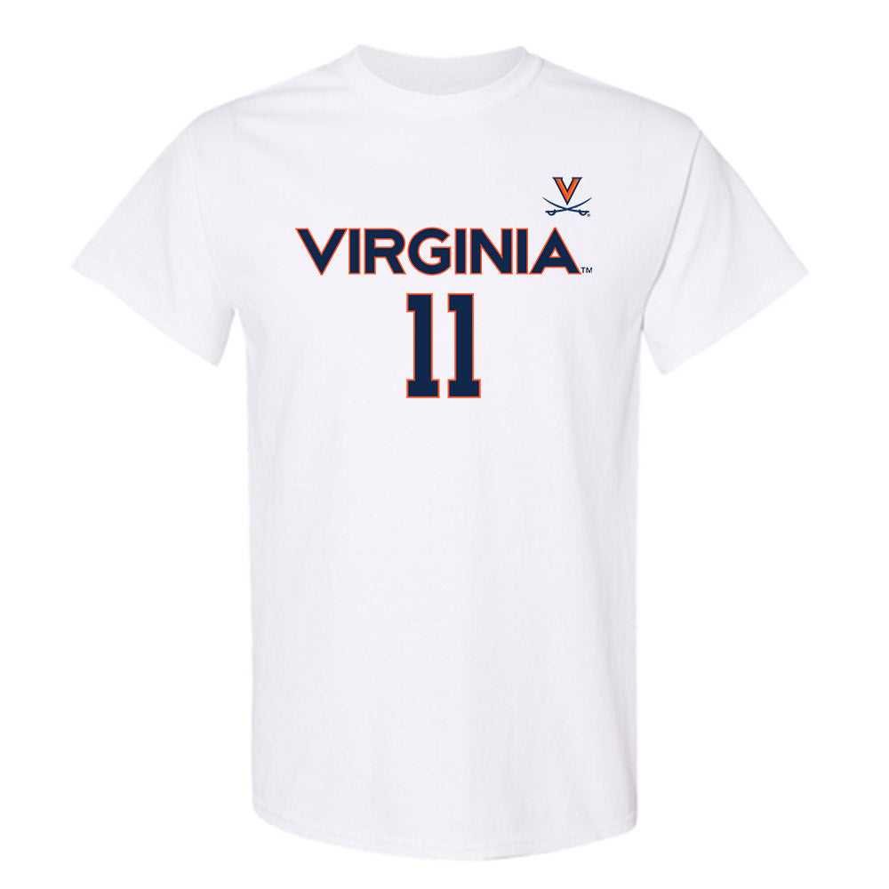 Virginia - NCAA Men's Basketball : Isaac McKneely - T-Shirt Replica Shersey