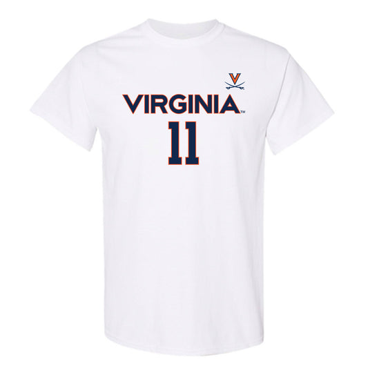 Virginia - NCAA Men's Basketball : Isaac McKneely - T-Shirt Replica Shersey