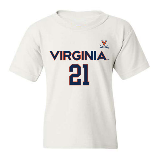 Virginia - NCAA Men's Basketball : Anthony Robinson - Youth T-Shirt Replica Shersey