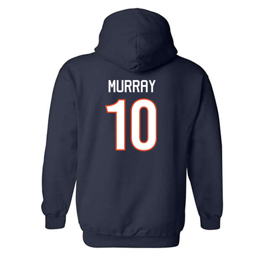 Virginia - NCAA Men's Basketball : Taine Murray - Hooded Sweatshirt Replica Shersey