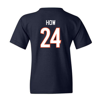 Virginia - NCAA Men's Basketball : Tristan How - Youth T-Shirt Replica Shersey