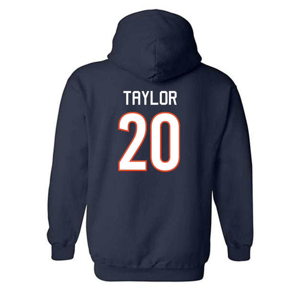 Virginia - NCAA Women's Basketball : Camryn Taylor - Hooded Sweatshirt Replica Shersey