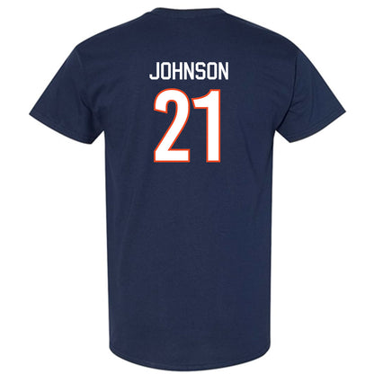 Virginia - NCAA Women's Basketball : Kymora Johnson - T-Shirt Replica Shersey