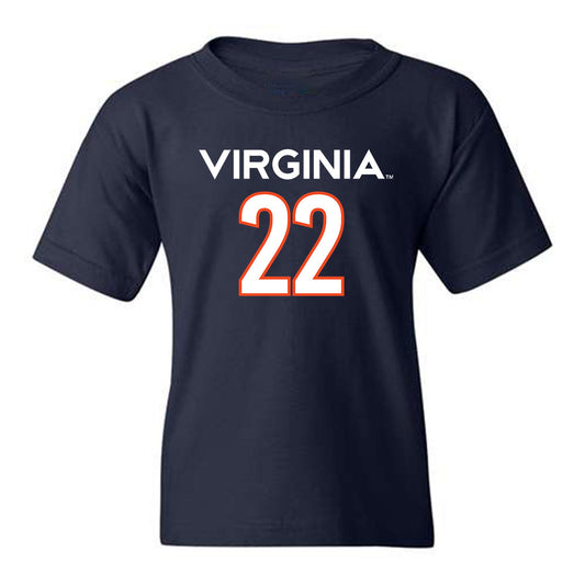 Virginia - NCAA Men's Basketball : Jordan Minor - Youth T-Shirt Replica Shersey