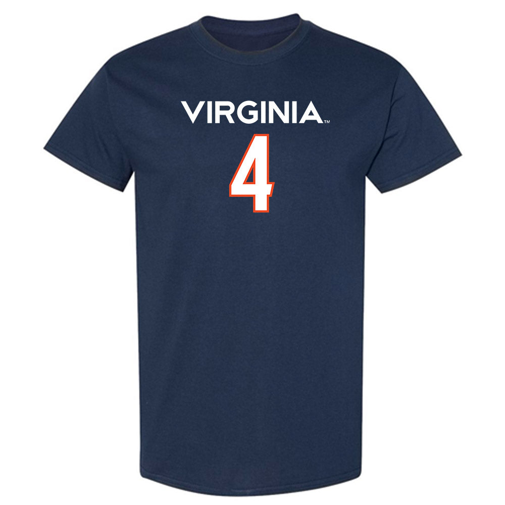 Virginia - NCAA Women's Basketball : Jillian Brown - T-Shirt Replica Shersey