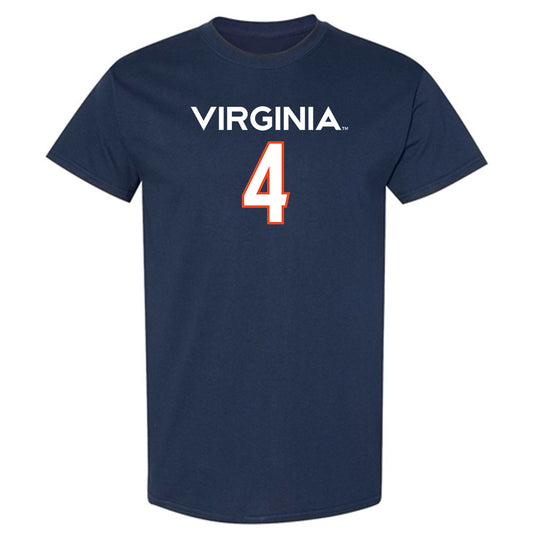 Virginia - NCAA Men's Basketball : Andrew Rohde - T-Shirt Replica Shersey