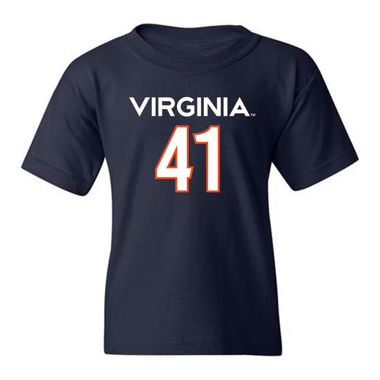 Virginia - NCAA Women's Basketball : Taylor Lauterbach - Youth T-Shirt Replica Shersey