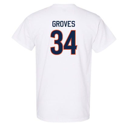 Virginia - NCAA Men's Basketball : Jacob Groves - T-Shirt Replica Shersey