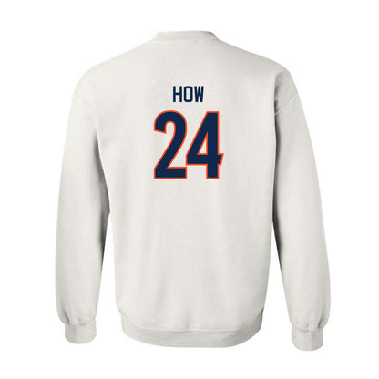 Virginia - NCAA Men's Basketball : Tristan How - Crewneck Sweatshirt Replica Shersey