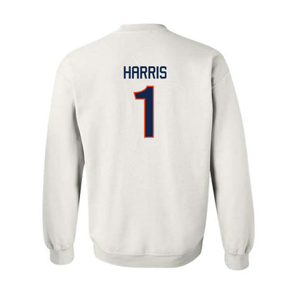 Virginia - NCAA Men's Basketball : Dante Harris - Crewneck Sweatshirt Replica Shersey