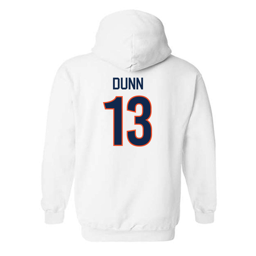 Virginia - NCAA Men's Basketball : Ryan Dunn - Hooded Sweatshirt Replica Shersey