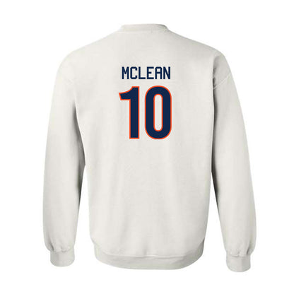 Virginia - NCAA Women's Basketball : Mir McLean - Crewneck Sweatshirt Replica Shersey