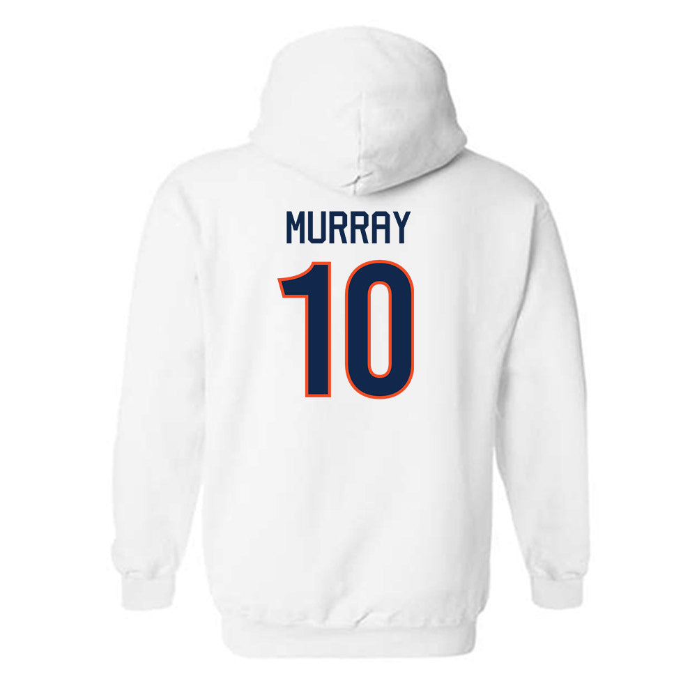 Virginia - NCAA Men's Basketball : Taine Murray - Hooded Sweatshirt Replica Shersey