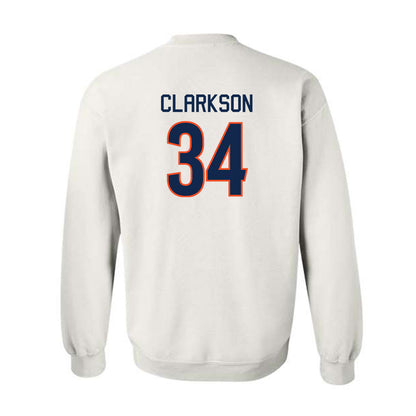 Virginia - NCAA Women's Basketball : London Clarkson - Crewneck Sweatshirt Replica Shersey