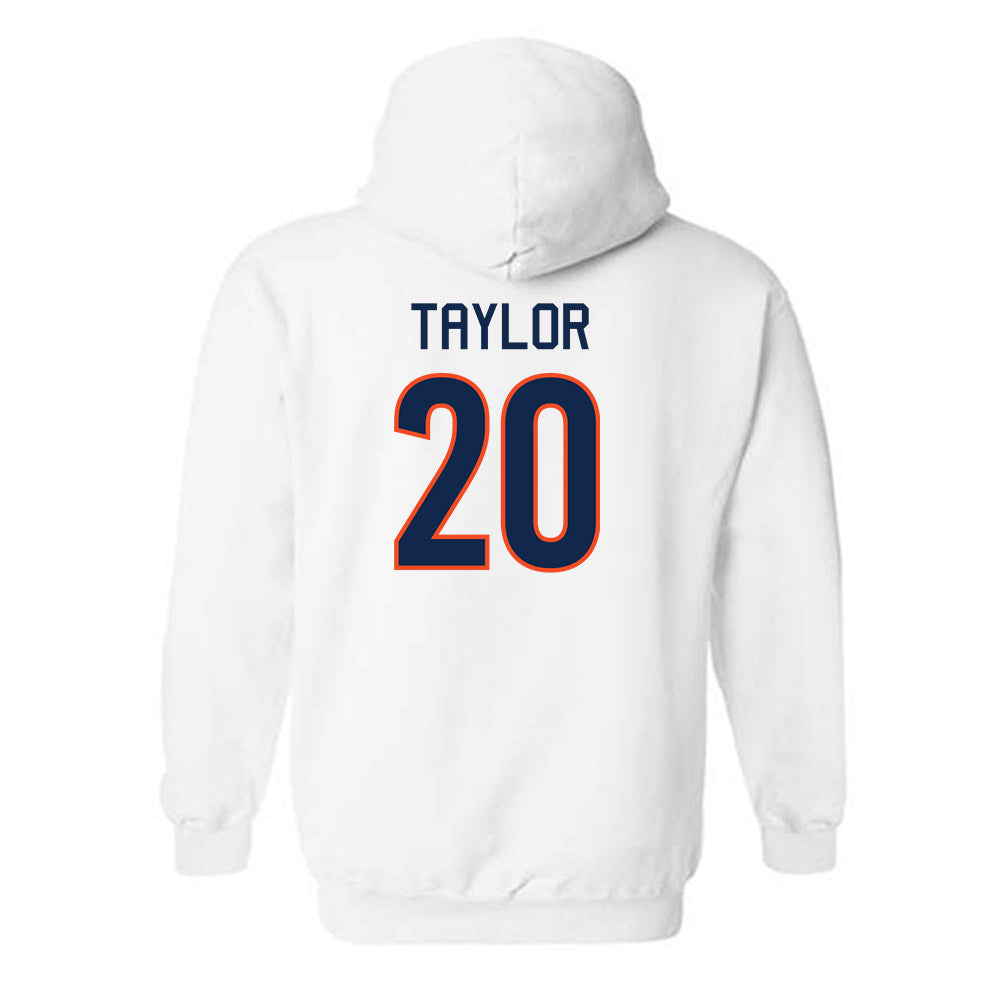 Virginia - NCAA Women's Basketball : Camryn Taylor - Hooded Sweatshirt Replica Shersey