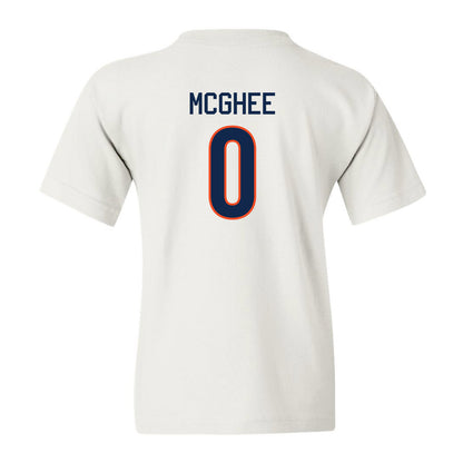Virginia - NCAA Women's Basketball : Olivia McGhee - Youth T-Shirt Replica Shersey