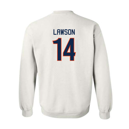 Virginia - NCAA Women's Basketball : Kaydan Lawson - Crewneck Sweatshirt Replica Shersey