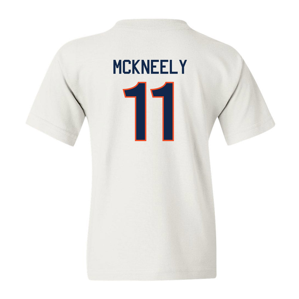 Virginia - NCAA Men's Basketball : Isaac McKneely - Youth T-Shirt Replica Shersey