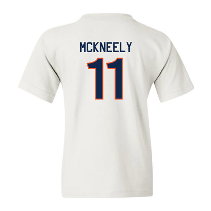 Virginia - NCAA Men's Basketball : Isaac McKneely - Youth T-Shirt Replica Shersey