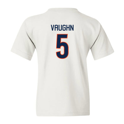 Virginia - NCAA Women's Basketball : Yonta Vaughn - Youth T-Shirt Replica Shersey