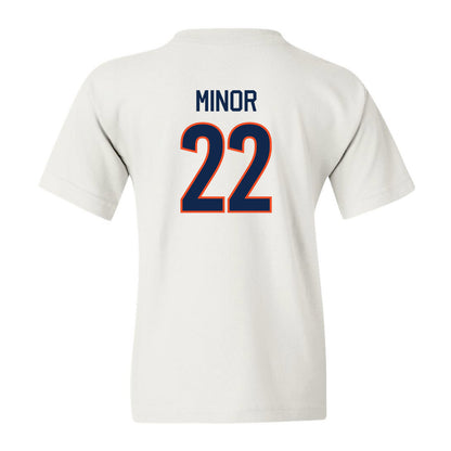 Virginia - NCAA Men's Basketball : Jordan Minor - Youth T-Shirt Replica Shersey