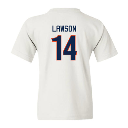 Virginia - NCAA Women's Basketball : Kaydan Lawson - Youth T-Shirt Replica Shersey