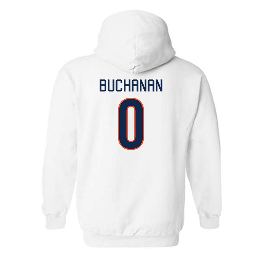 Virginia - NCAA Men's Basketball : Blake Buchanan - Hooded Sweatshirt Replica Shersey