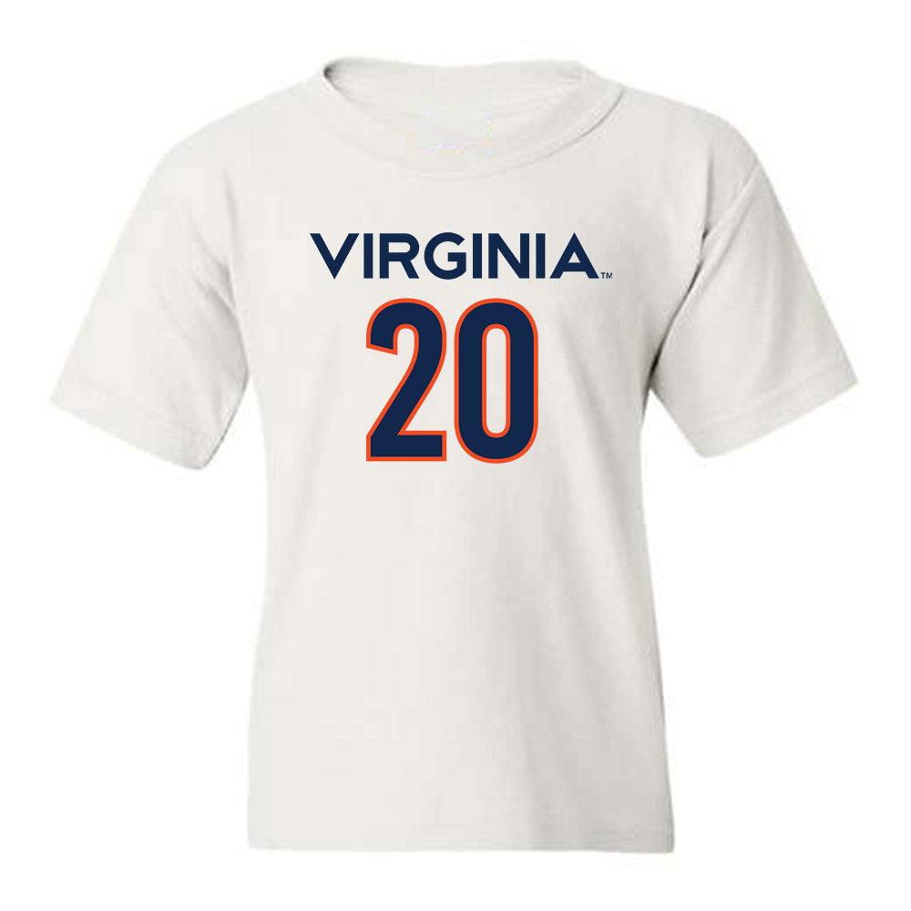 Virginia - NCAA Women's Basketball : Camryn Taylor - Youth T-Shirt Replica Shersey