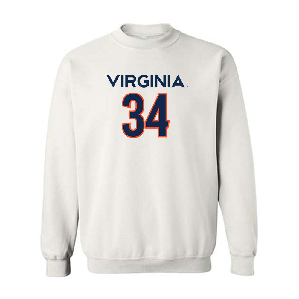 Virginia - NCAA Women's Basketball : London Clarkson - Crewneck Sweatshirt Replica Shersey