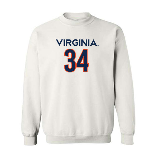 Virginia - NCAA Women's Basketball : London Clarkson - Crewneck Sweatshirt Replica Shersey