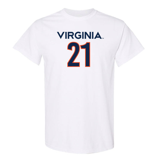 Virginia - NCAA Women's Basketball : Kymora Johnson - T-Shirt Replica Shersey