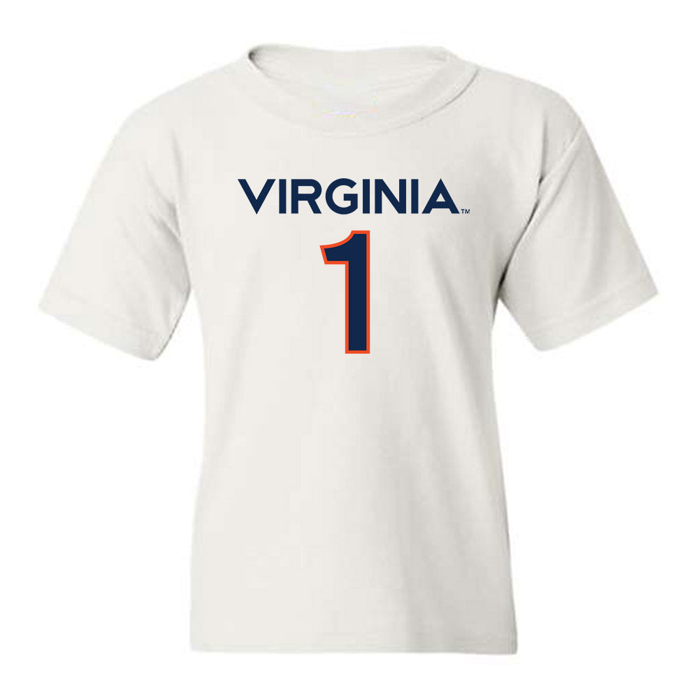 Virginia - NCAA Men's Basketball : Dante Harris - Youth T-Shirt Replica Shersey