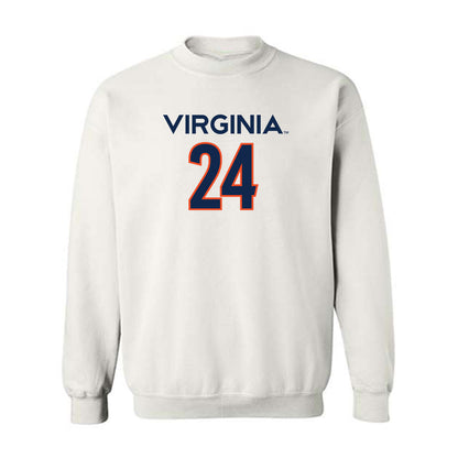 Virginia - NCAA Men's Basketball : Tristan How - Crewneck Sweatshirt Replica Shersey