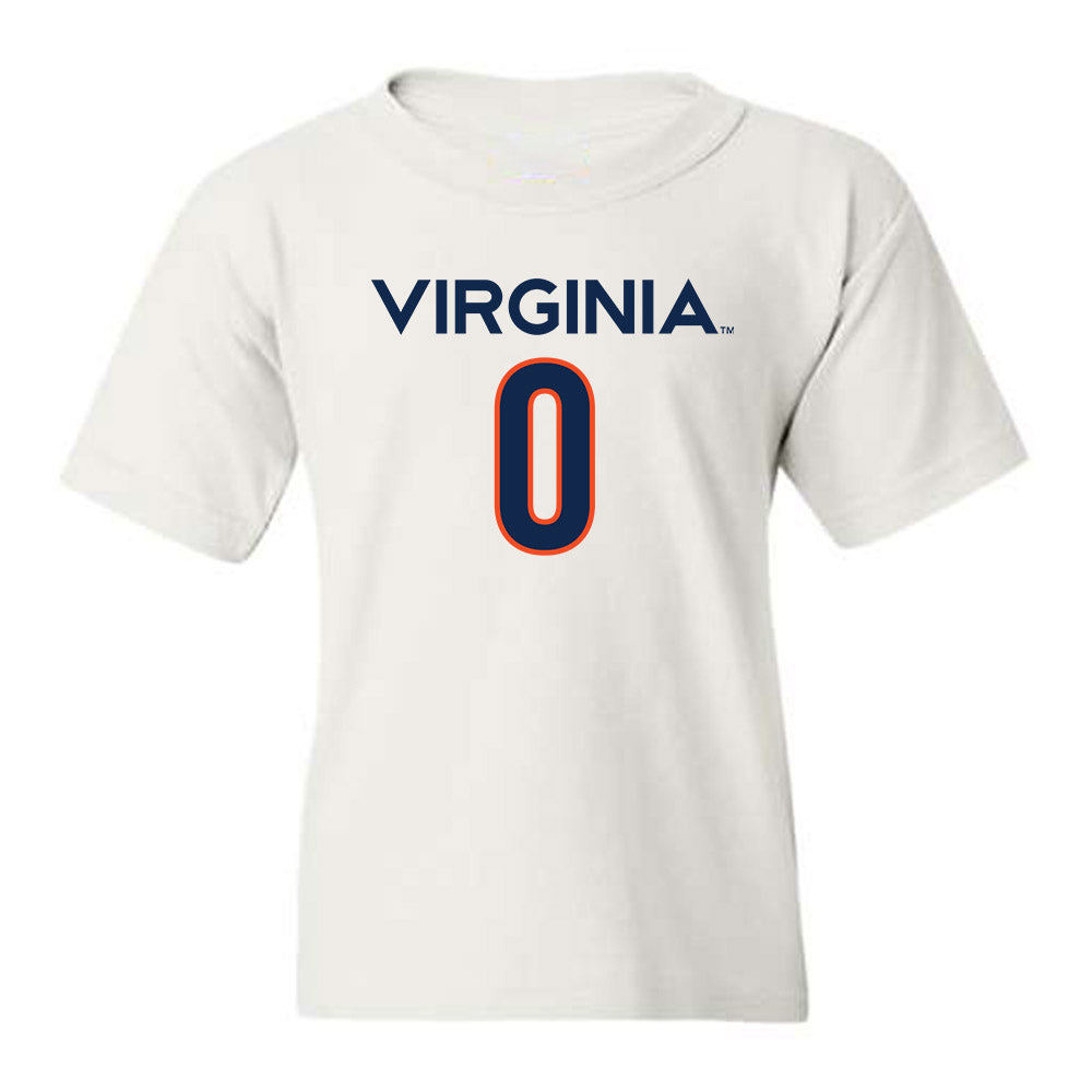 Virginia - NCAA Women's Basketball : Olivia McGhee - Youth T-Shirt Replica Shersey