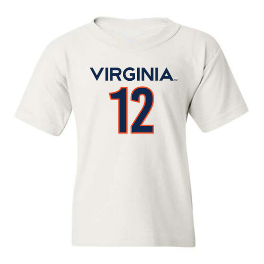 Virginia - NCAA Men's Basketball : Elijah Gertrude - Youth T-Shirt Replica Shersey