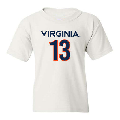 Virginia - NCAA Men's Basketball : Ryan Dunn - Youth T-Shirt Replica Shersey