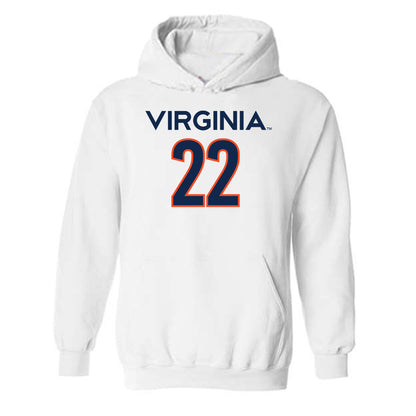 Virginia - NCAA Men's Basketball : Jordan Minor - Hooded Sweatshirt Replica Shersey