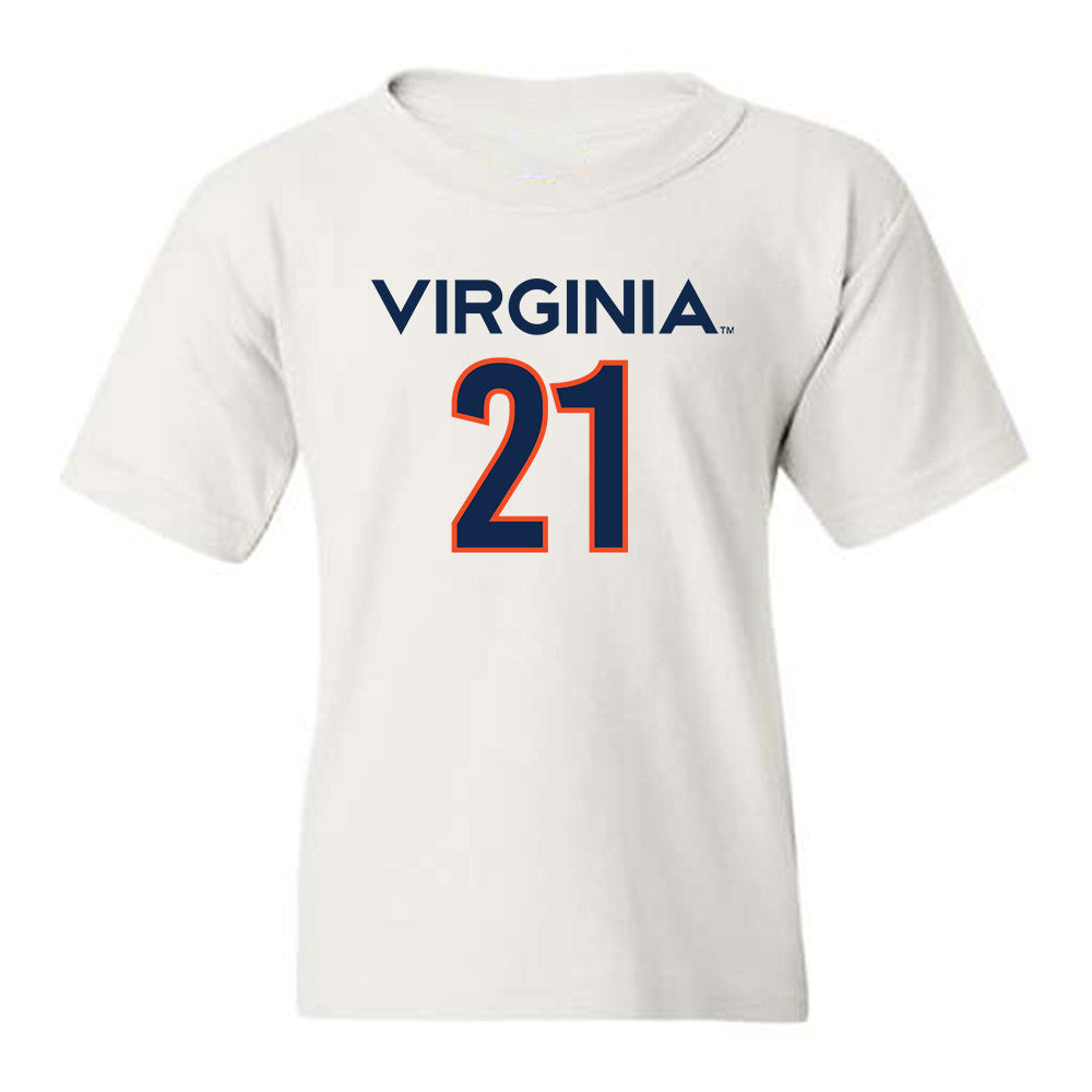 Virginia - NCAA Men's Basketball : Anthony Robinson - Youth T-Shirt Replica Shersey