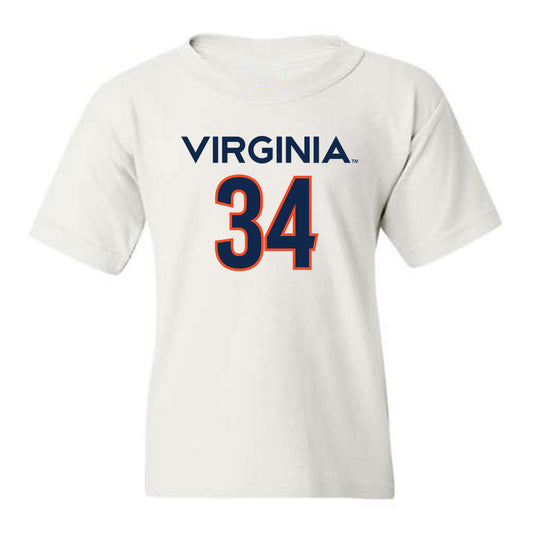 Virginia - NCAA Men's Basketball : Jacob Groves - Youth T-Shirt Replica Shersey